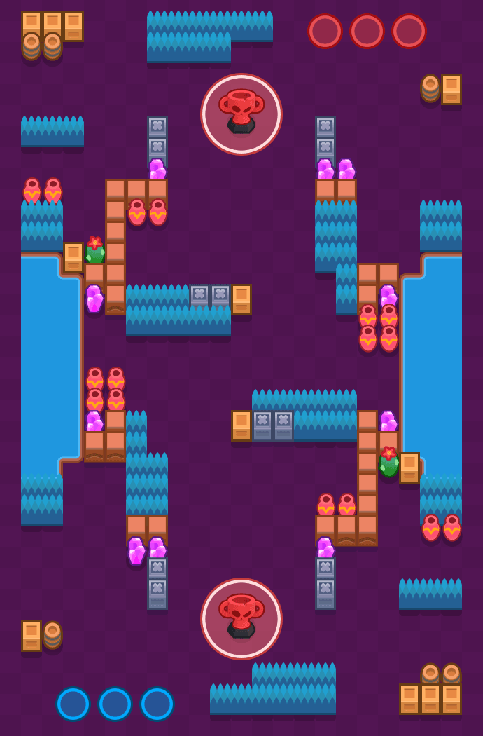 Un million de dollars Brawl Stars map