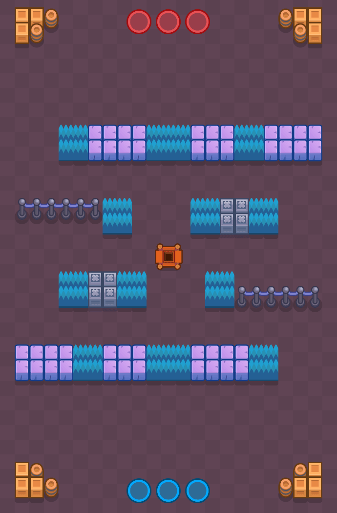 Minecart Madness Brawl Stars map