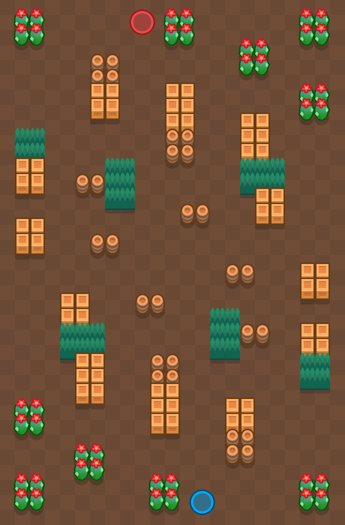 Monkey Maze Brawl Stars map
