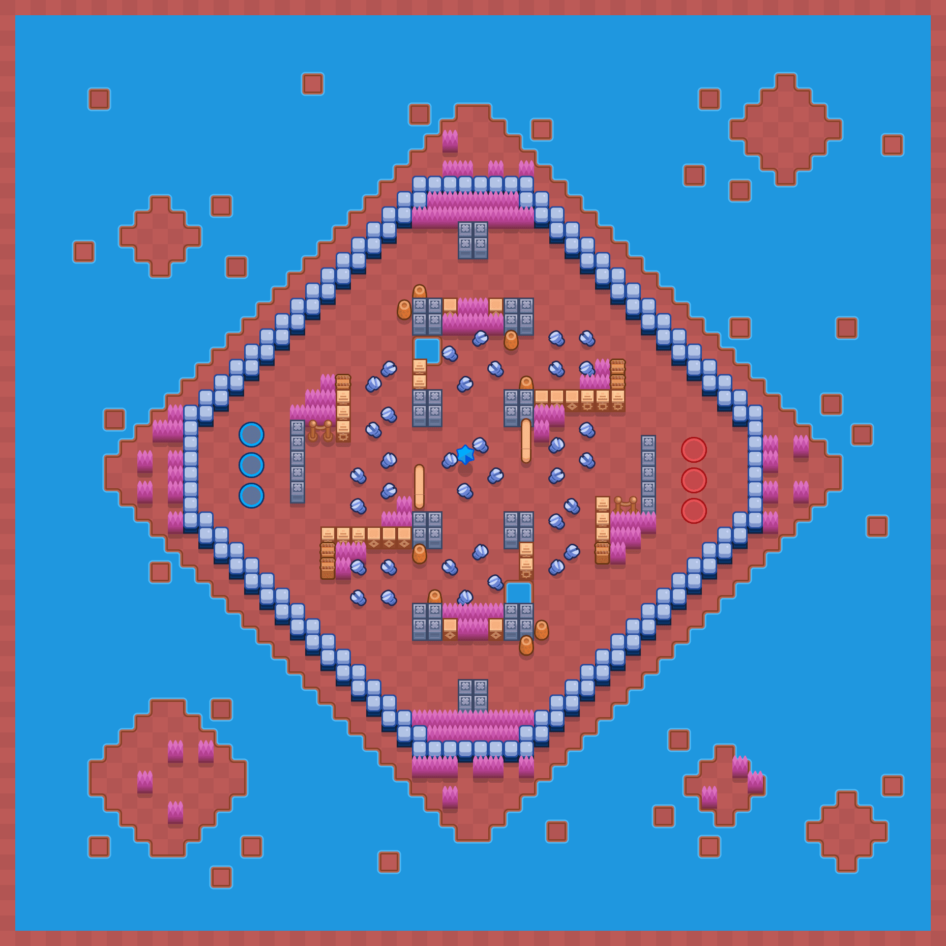 Mount Sushimura Brawl Stars map