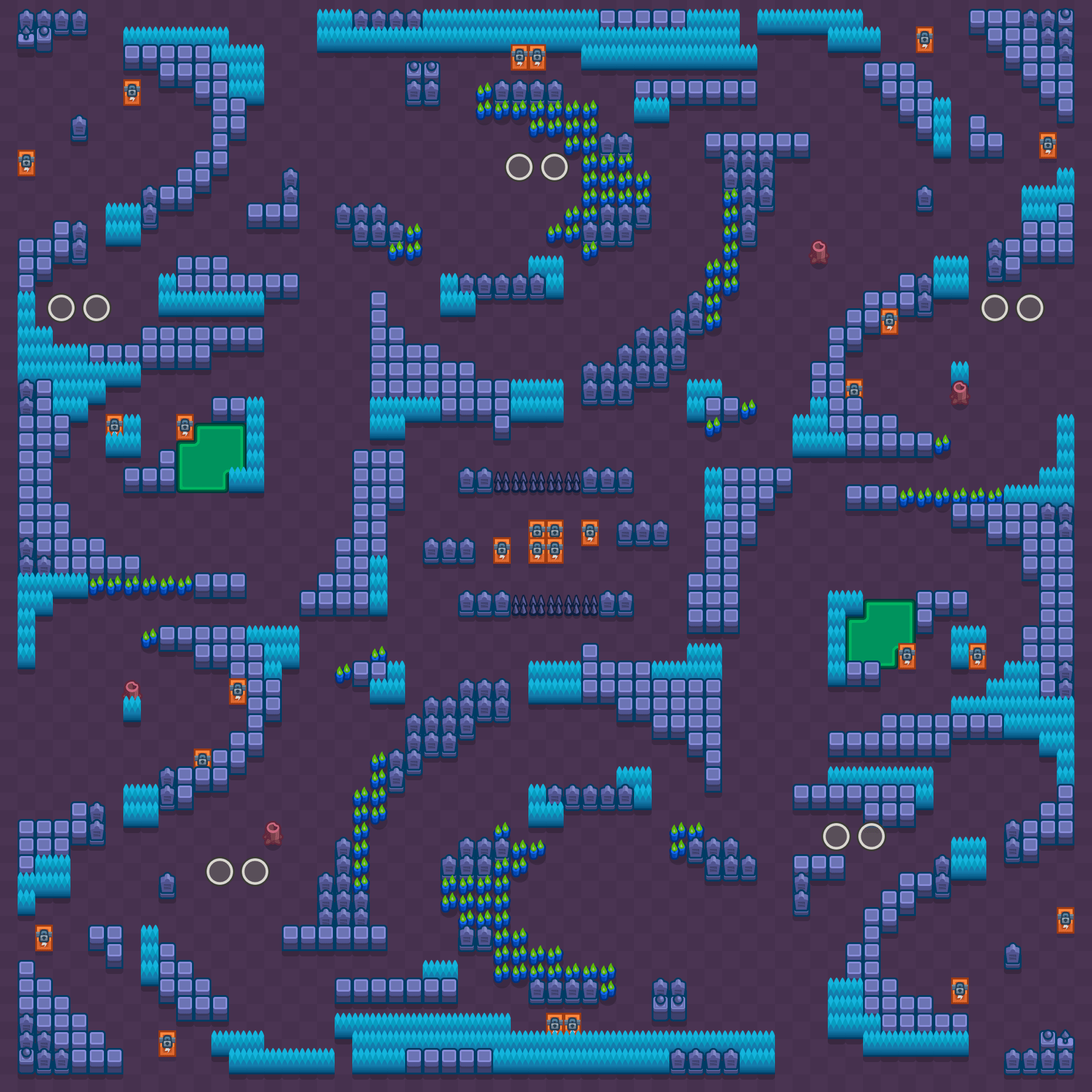 Verflixte 33 Brawl Stars map