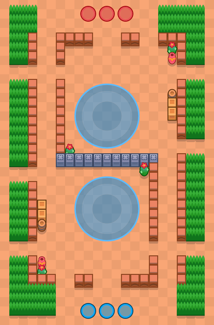 Vizinhos barulhentos Brawl Stars map