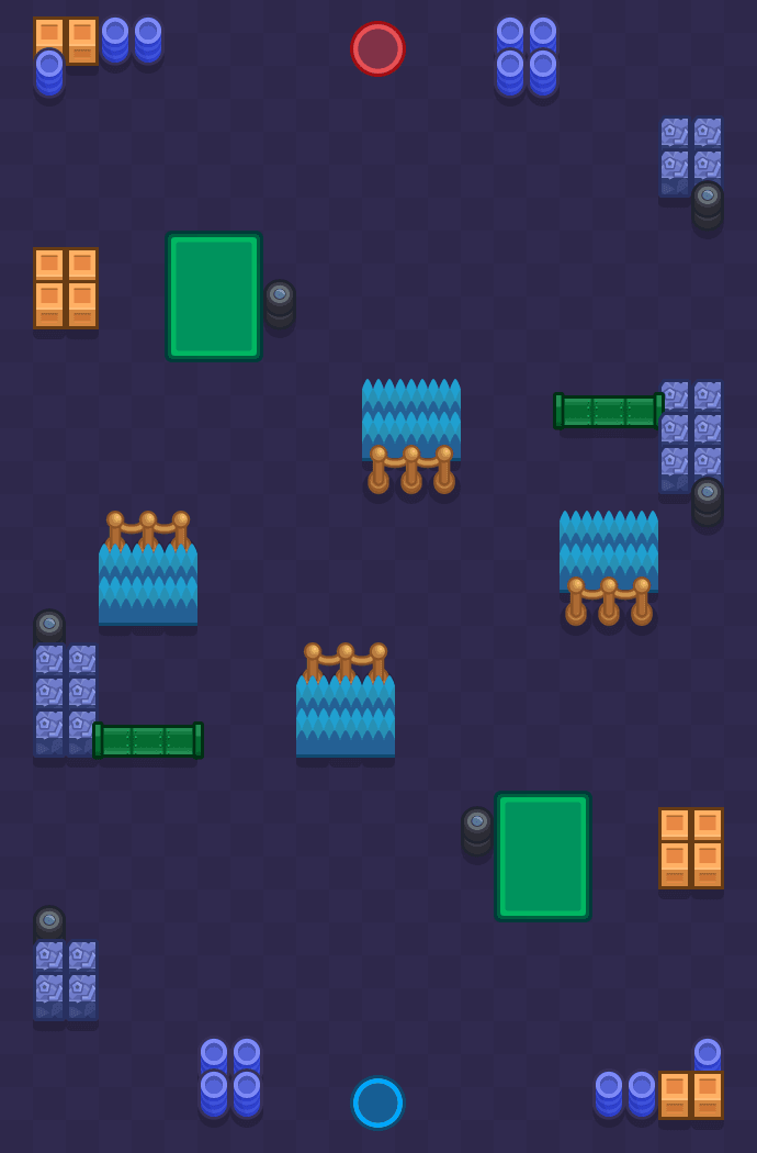 Sin rendición Brawl Stars map