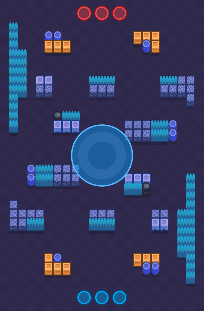 Aberto Brawl Stars map