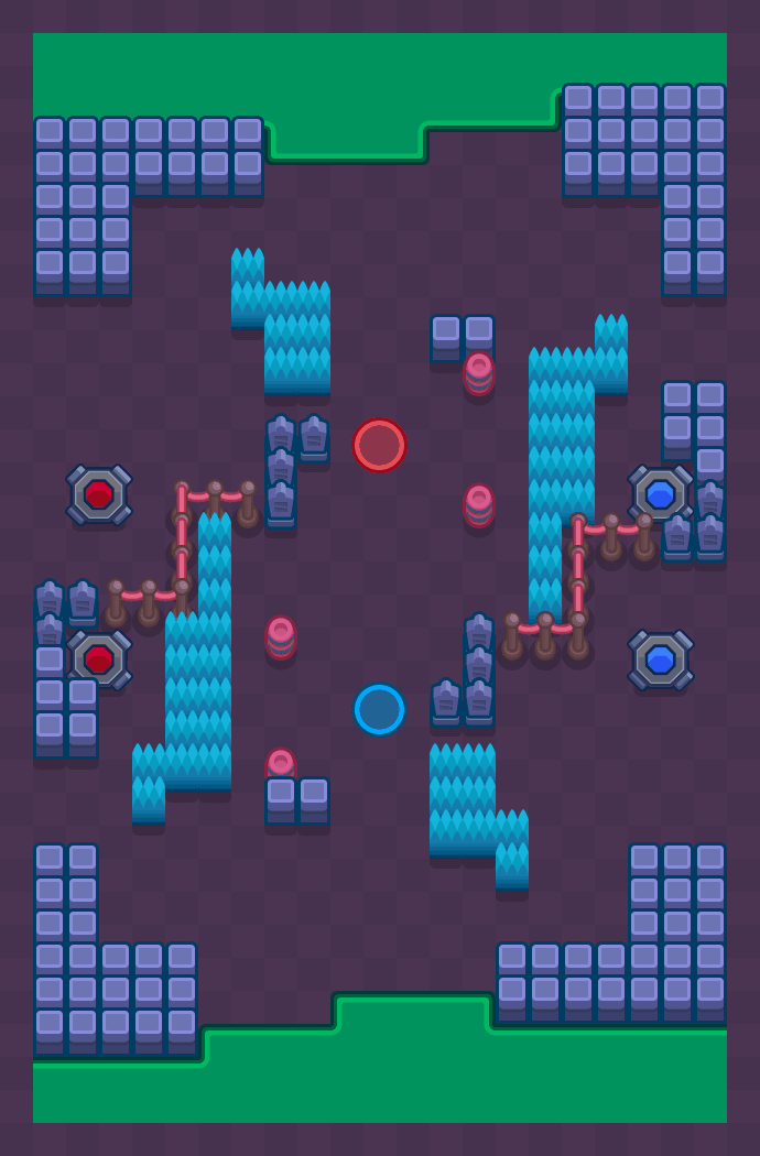 Halvaushäkki Brawl Stars map
