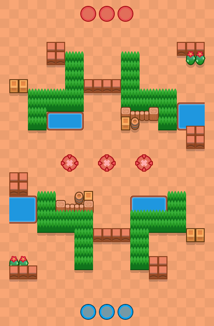 Esconderijo Brawl Stars map