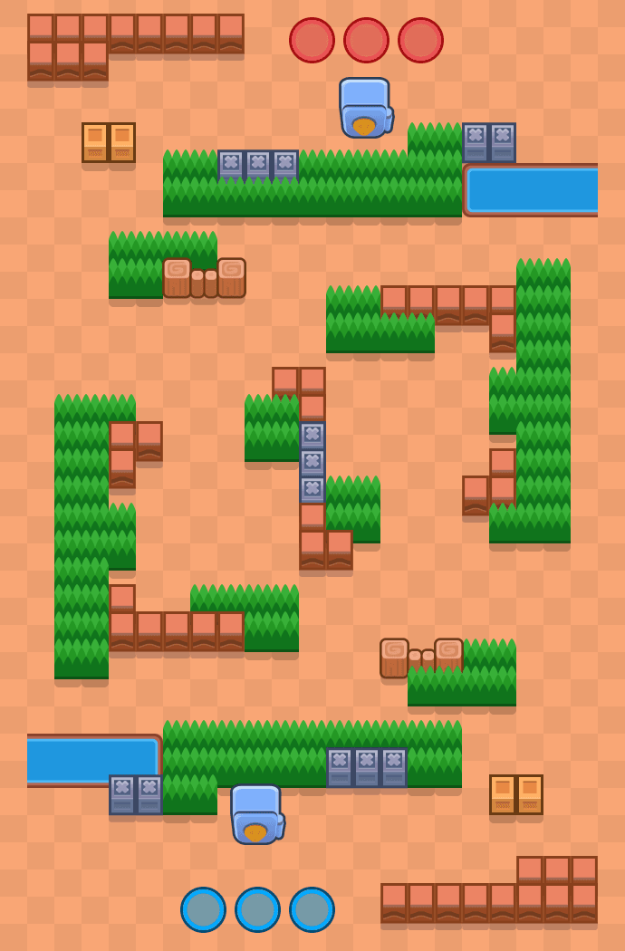 Fatalidad lumínica Brawl Stars map