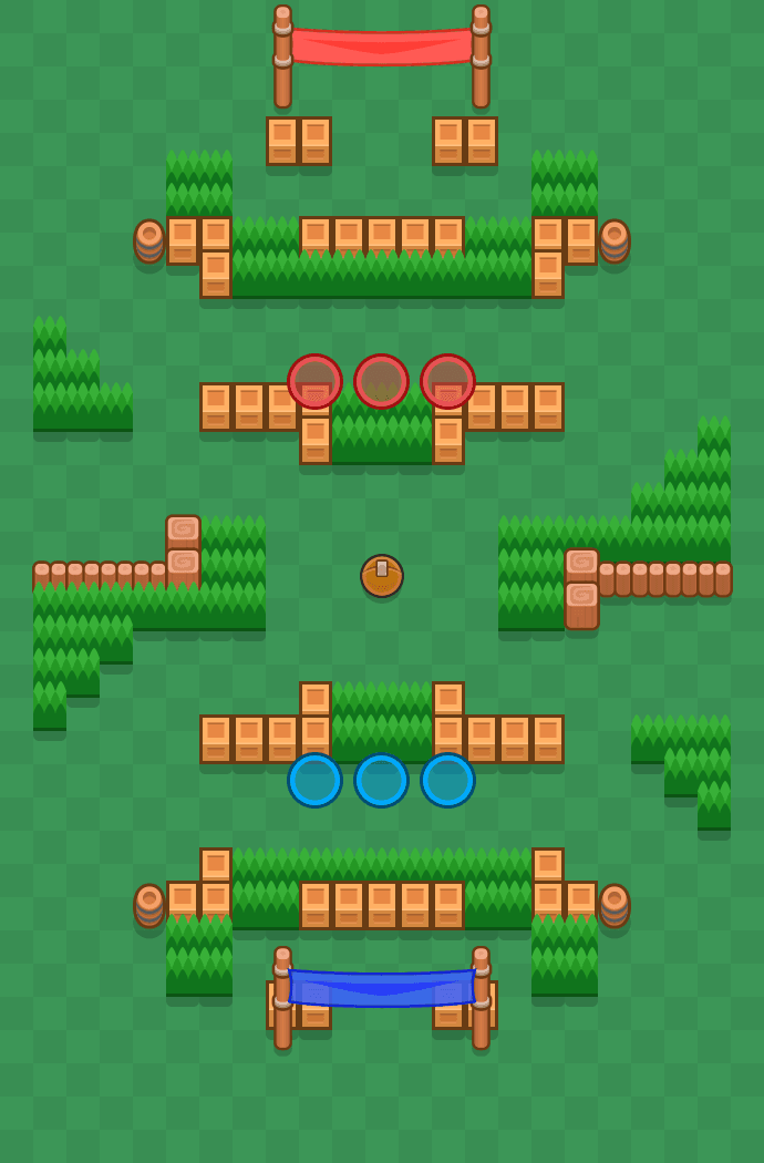 Pintando o pinball Brawl Stars map