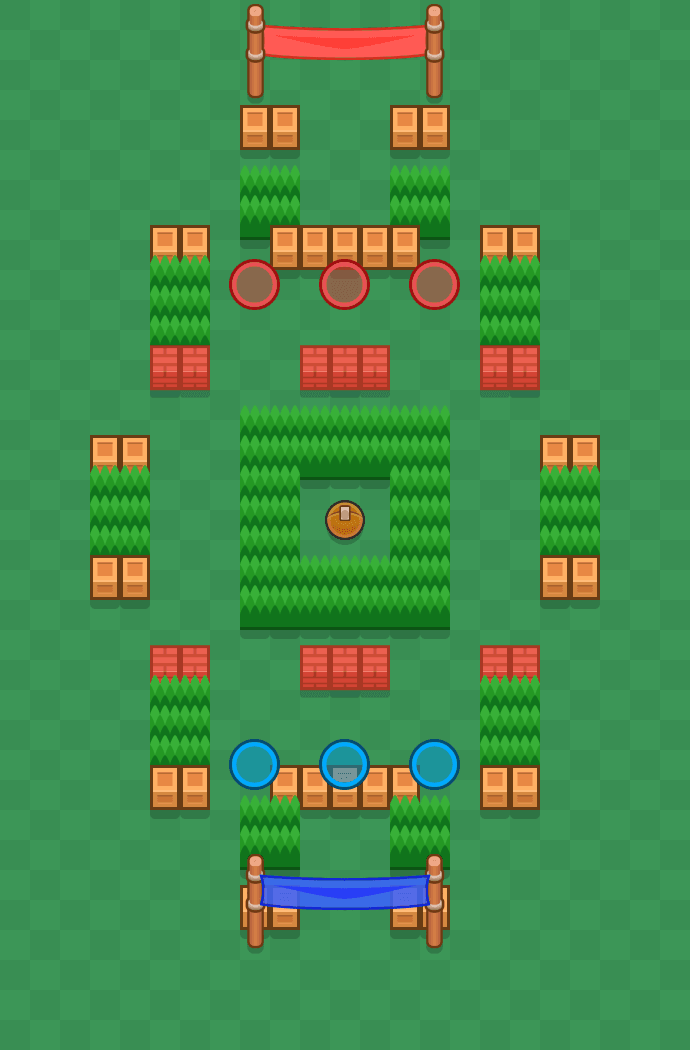 Tiro de meta Brawl Stars map