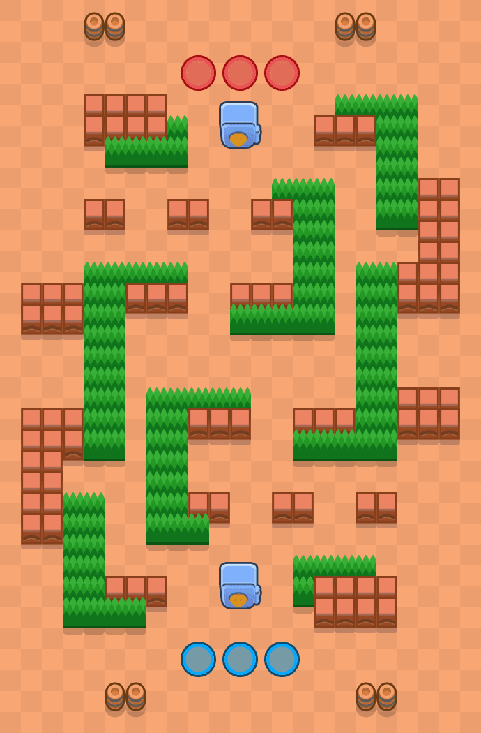 Instrucciones sencillas Brawl Stars map