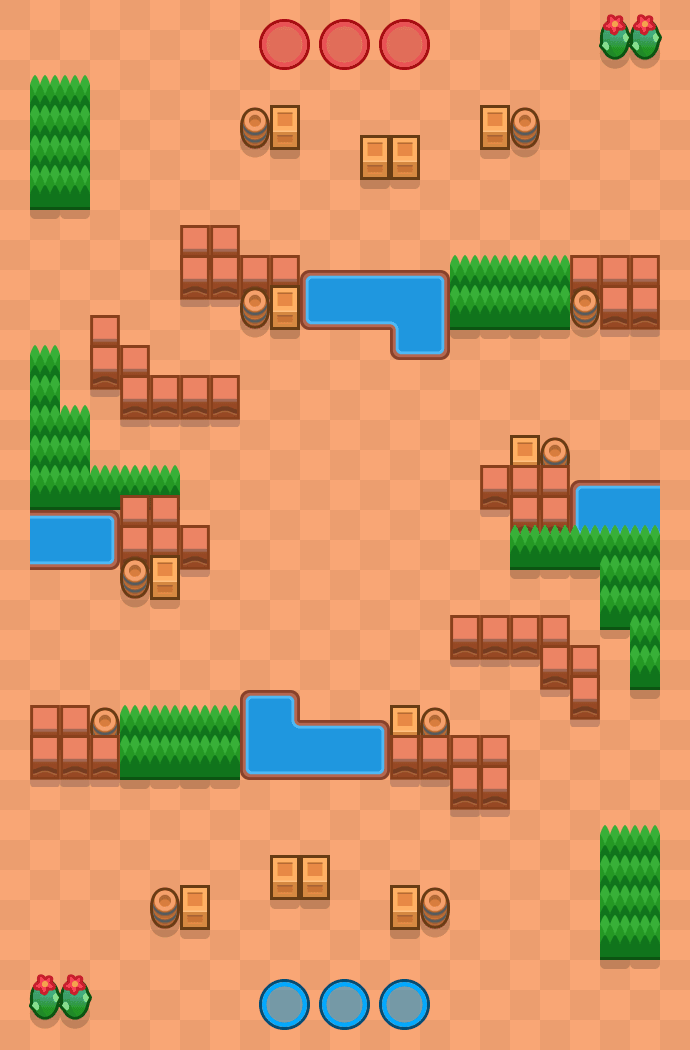 Quad Damage Brawl Stars map