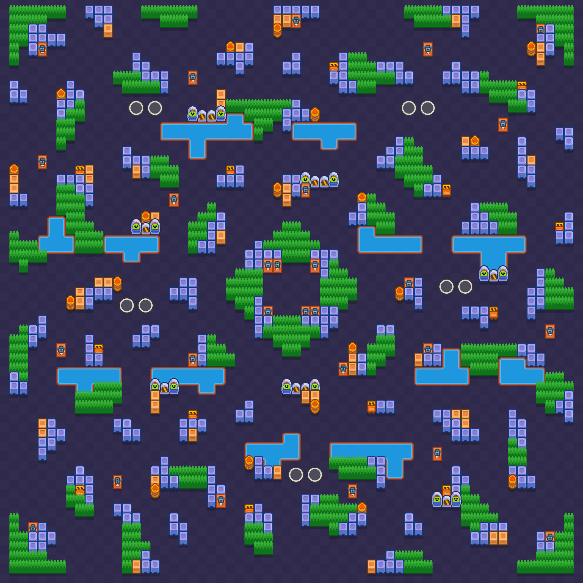 Centro seguro Brawl Stars map
