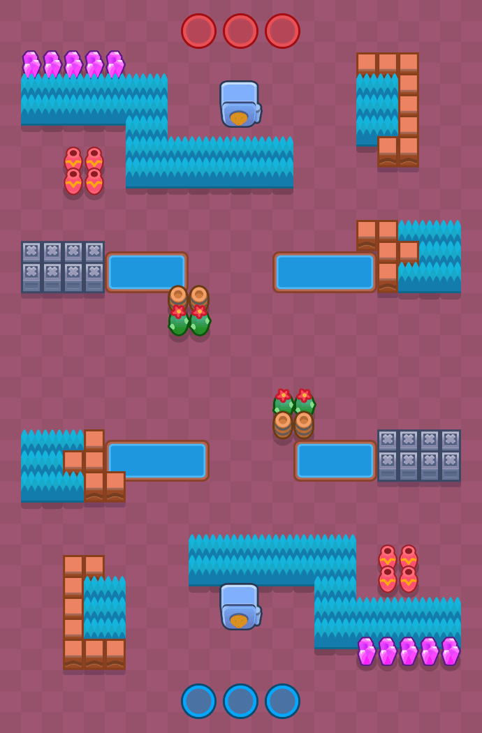 Zona segura Brawl Stars map
