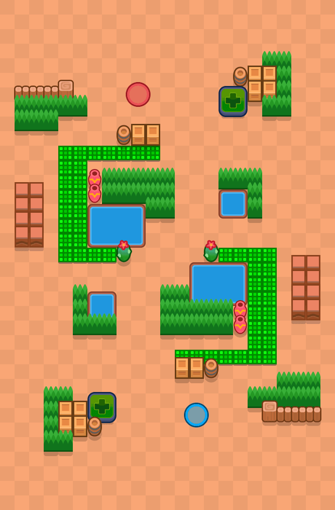 Buscar y destruir Brawl Stars map