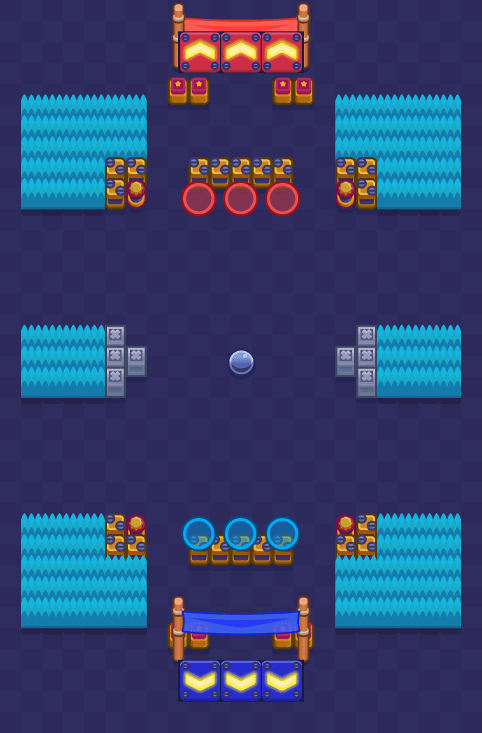 Segunda tentativa Brawl Stars map