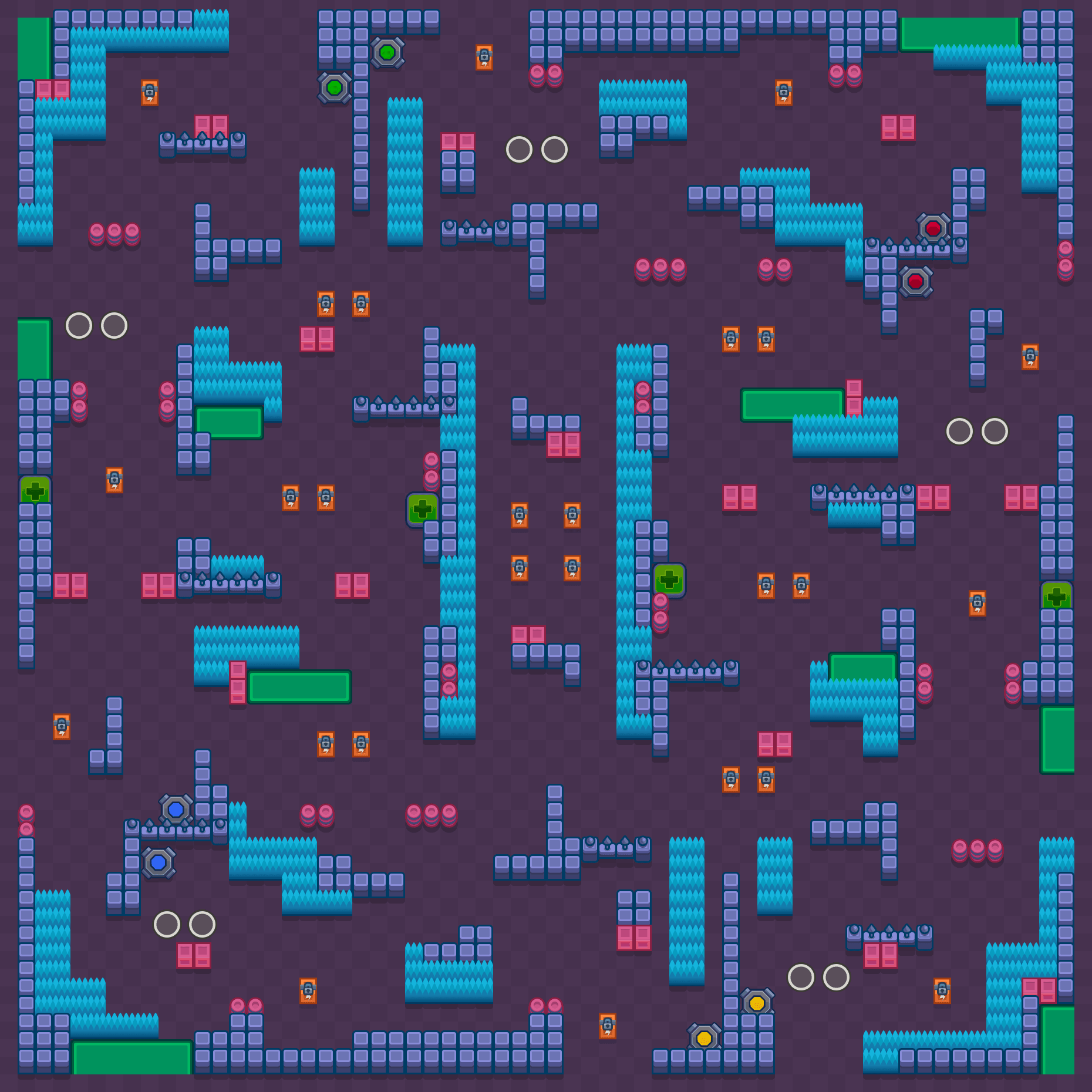 Exploración Brawl Stars map