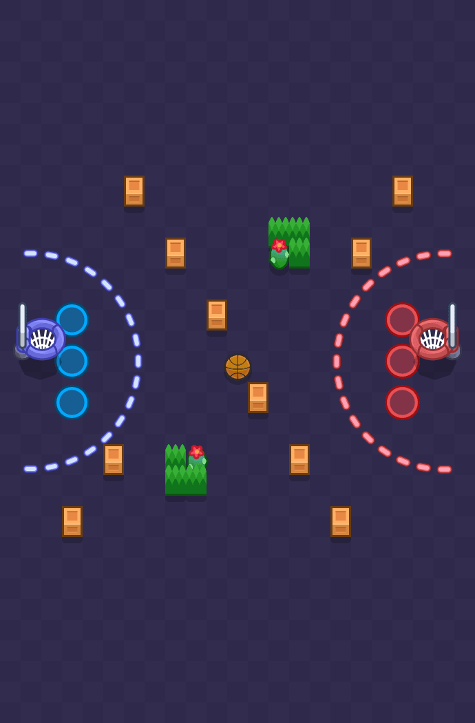 Slam Dunk Brawl Stars map