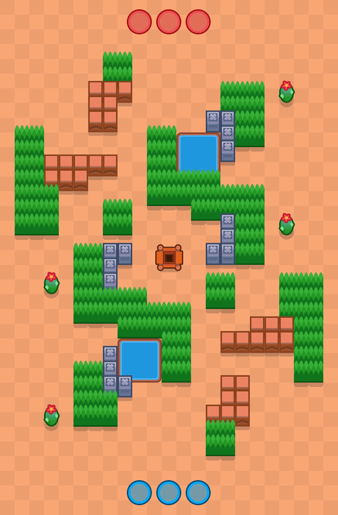 Snake Pit Brawl Stars map