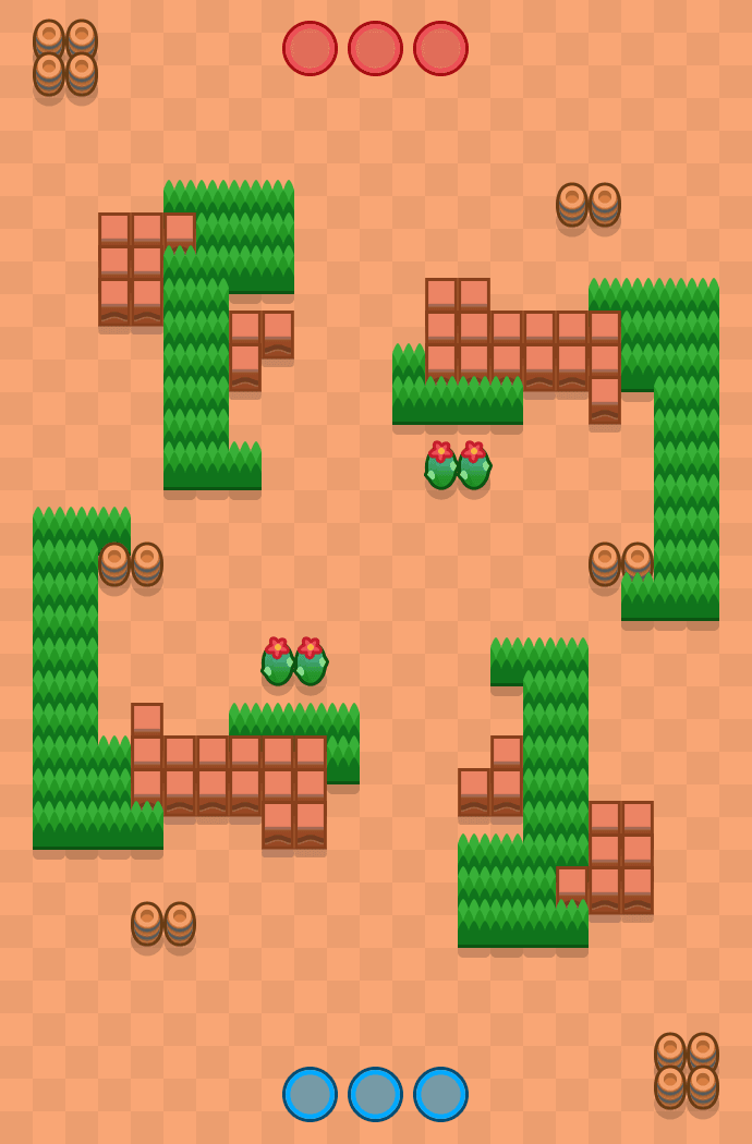Produção de pimenta Brawl Stars map