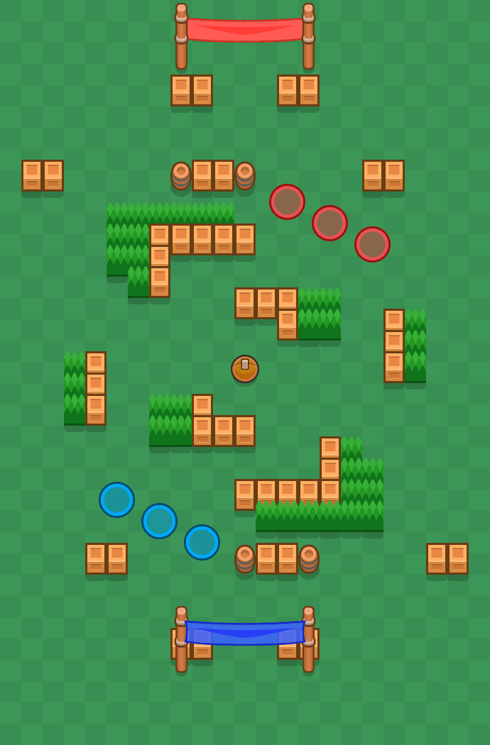 Spiraling Out Brawl Stars map