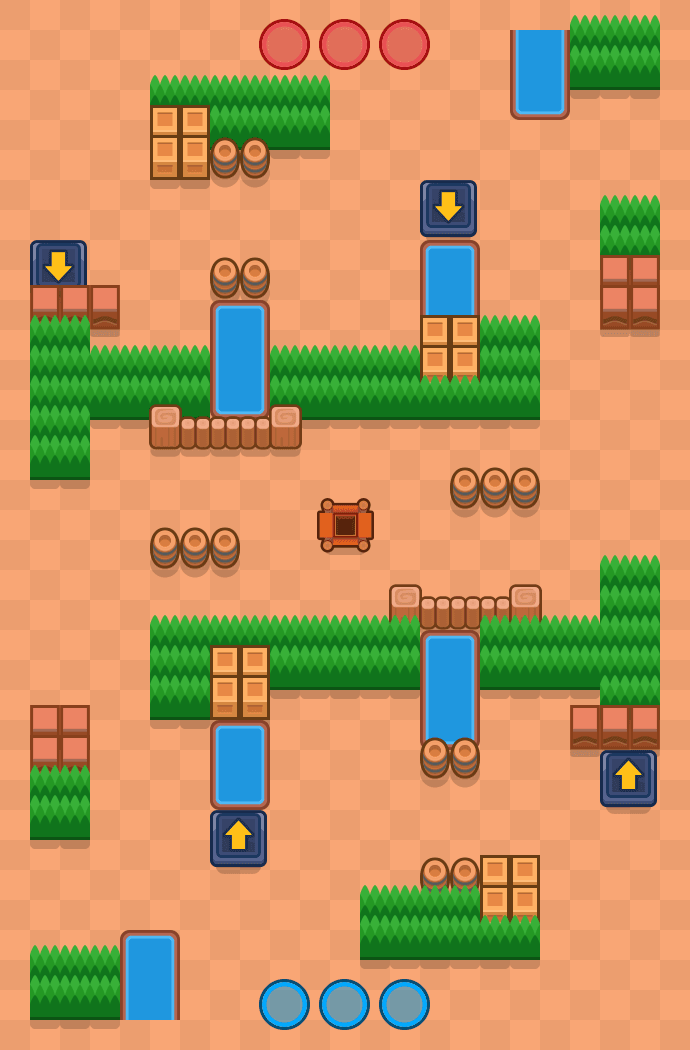 Lagersektor Brawl Stars map