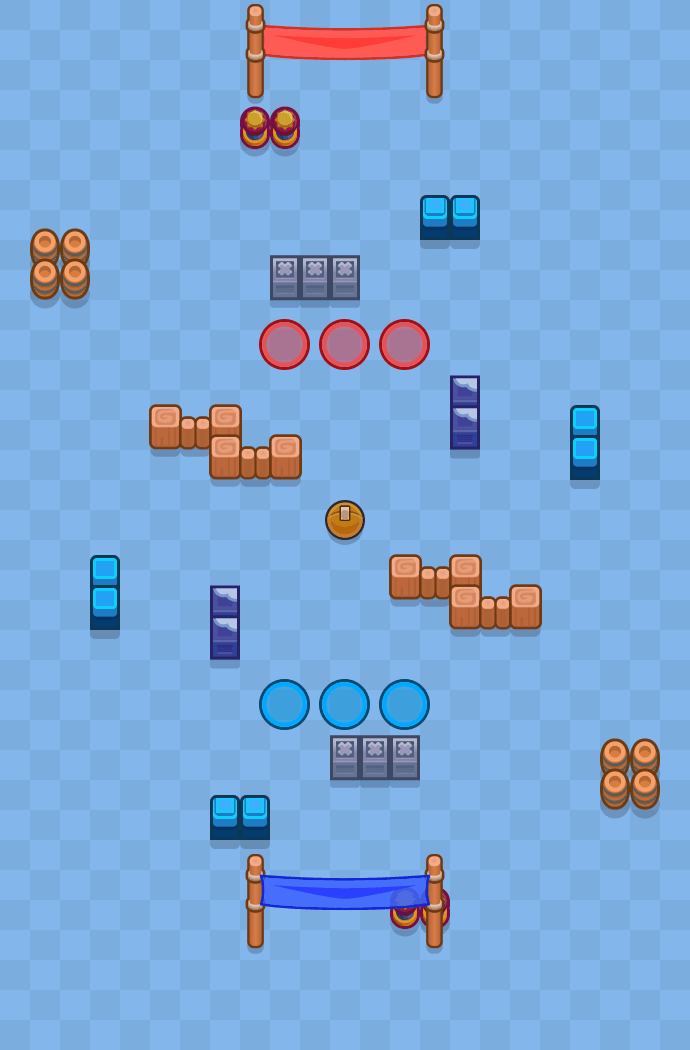 Super Center Brawl Stars map