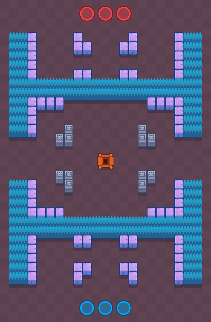 Felsrutsch Brawl Stars map