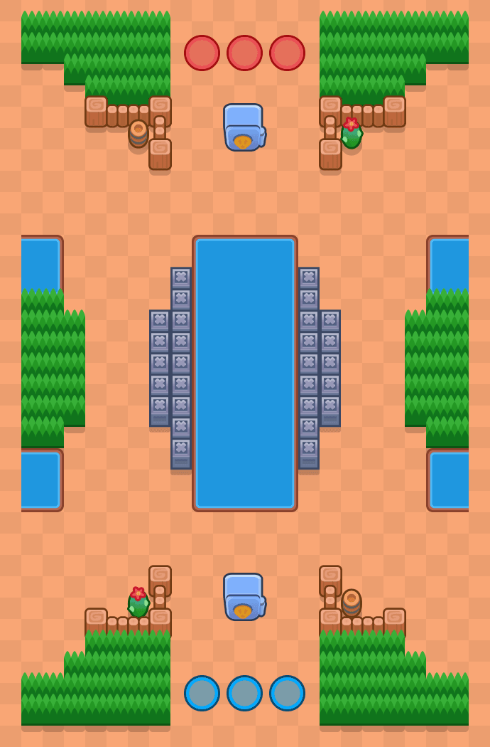 Der Große See Brawl Stars map