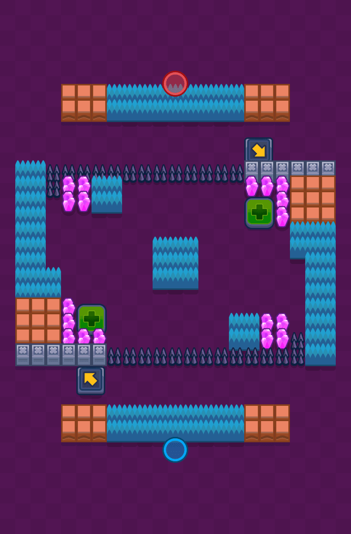 The Great Mighty Lou Brawl Stars map