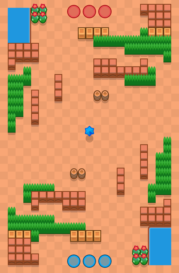 Gran explanada Brawl Stars map