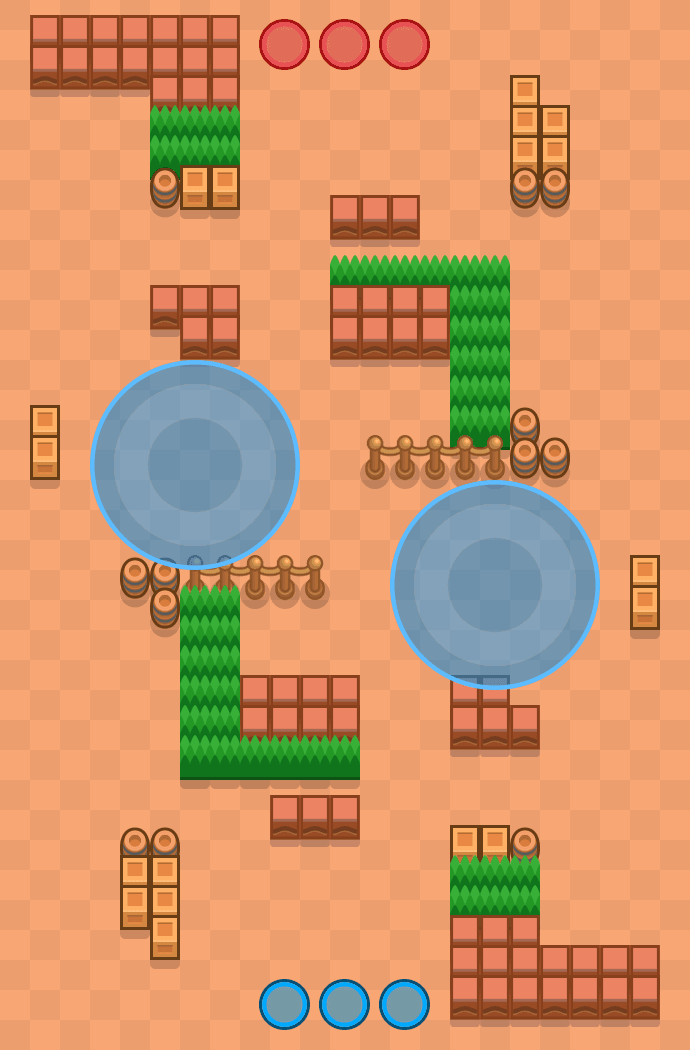 Os sete pilares da humanidade Brawl Stars map