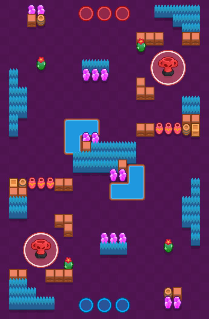 Paredes de papel Brawl Stars map