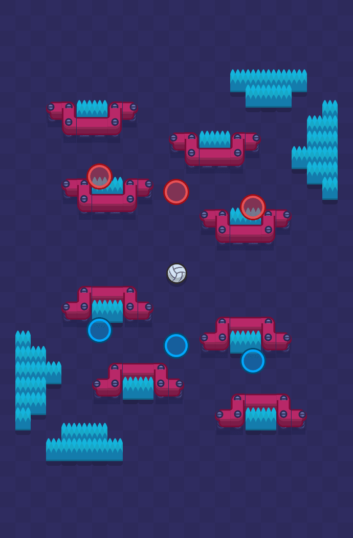 Tiger Leap Brawl Stars map