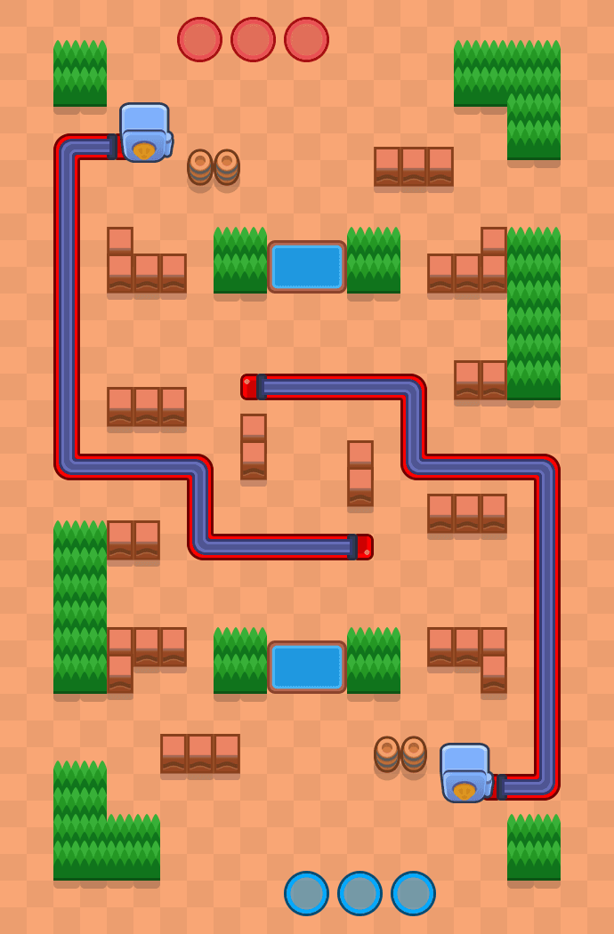 Transfer of Troubles Brawl Stars map
