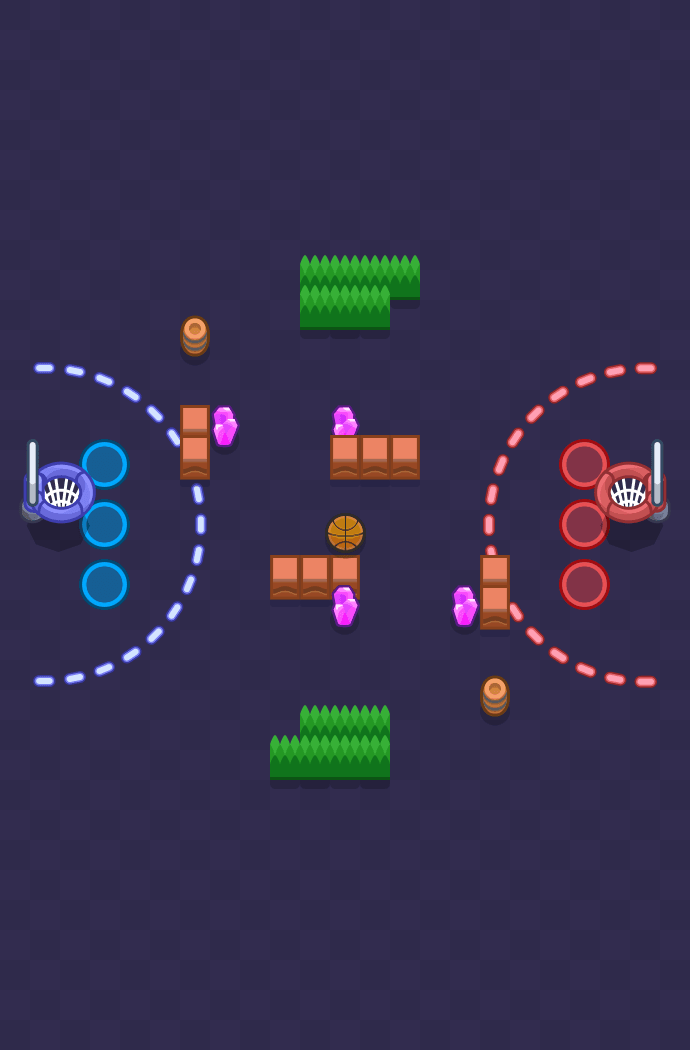 Palla persa Brawl Stars map