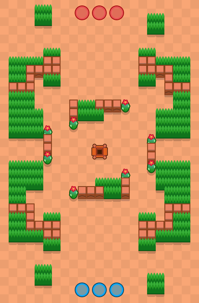 Tunnel de mine Brawl Stars map
