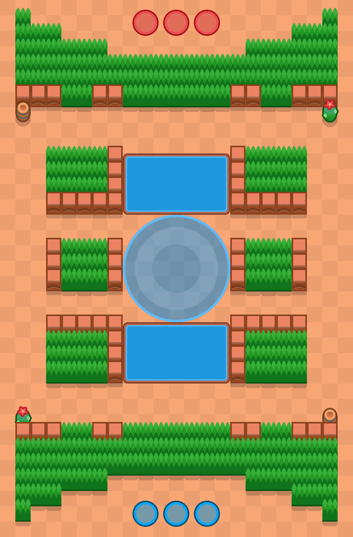 Esporte aquático Brawl Stars map