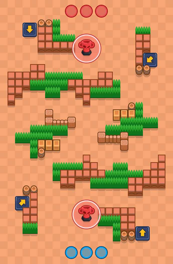Zip Line Brawl Stars map