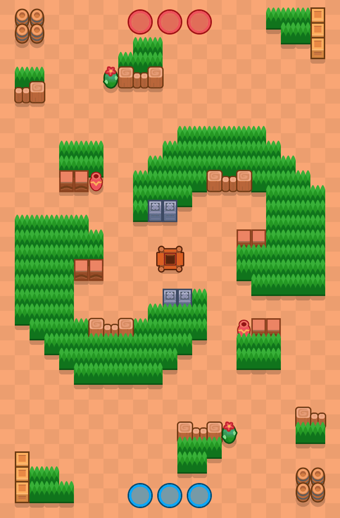 Double Swoosh Brawl Stars map