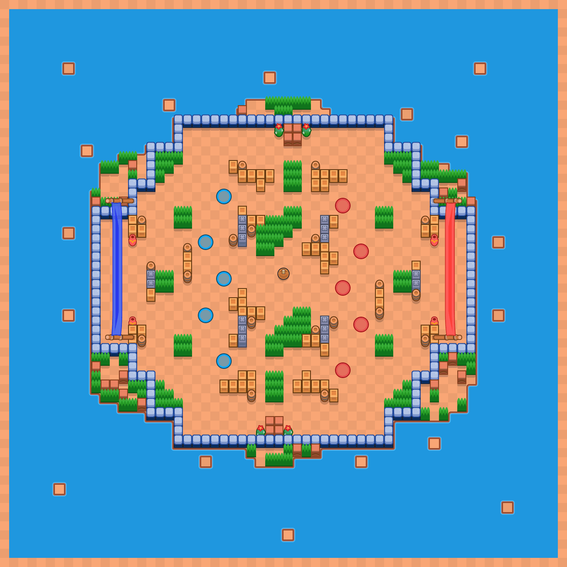 Impasse siberiano Brawl Stars map
