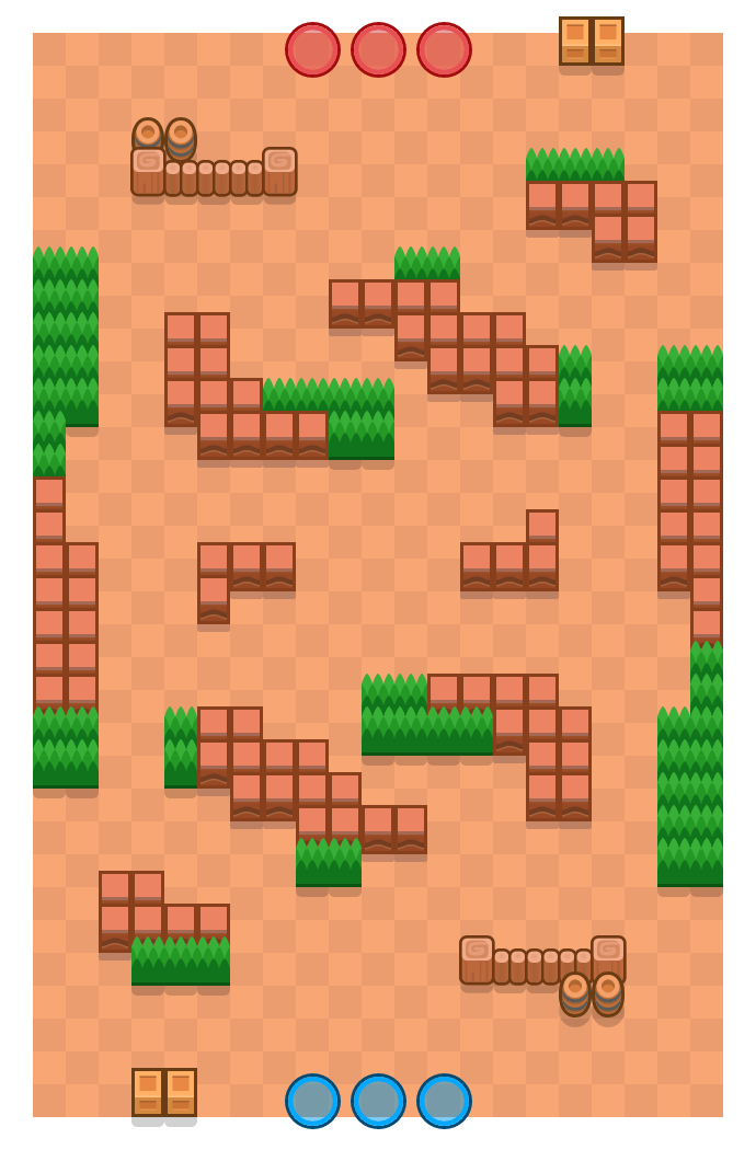 Camping Grounds Brawl Stars map