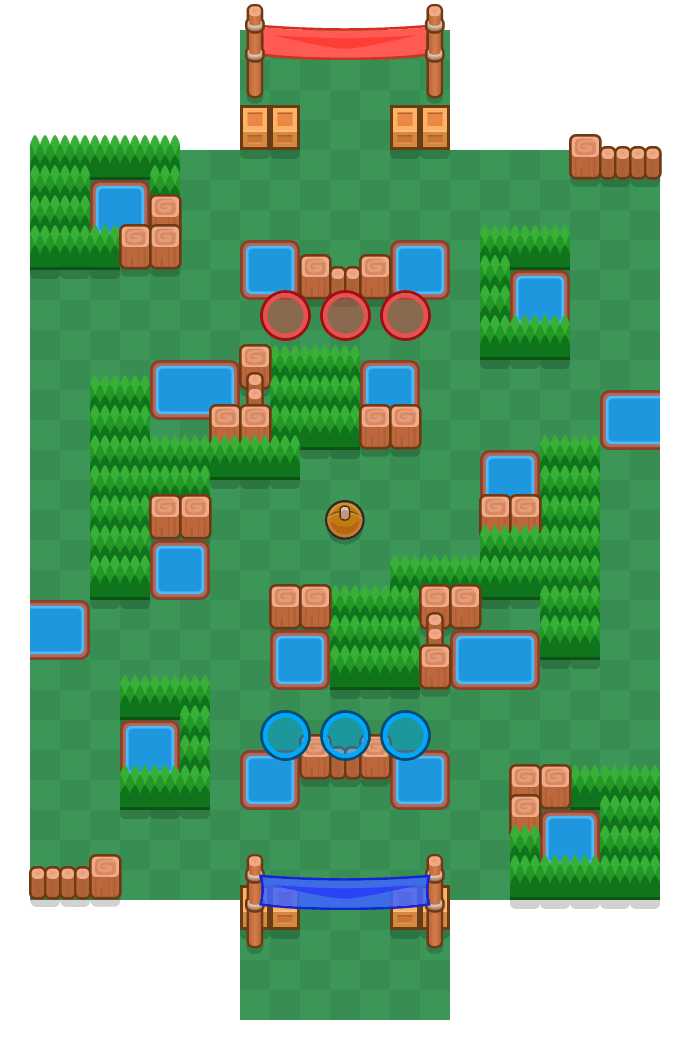 Puddle Splash Brawl Stars map