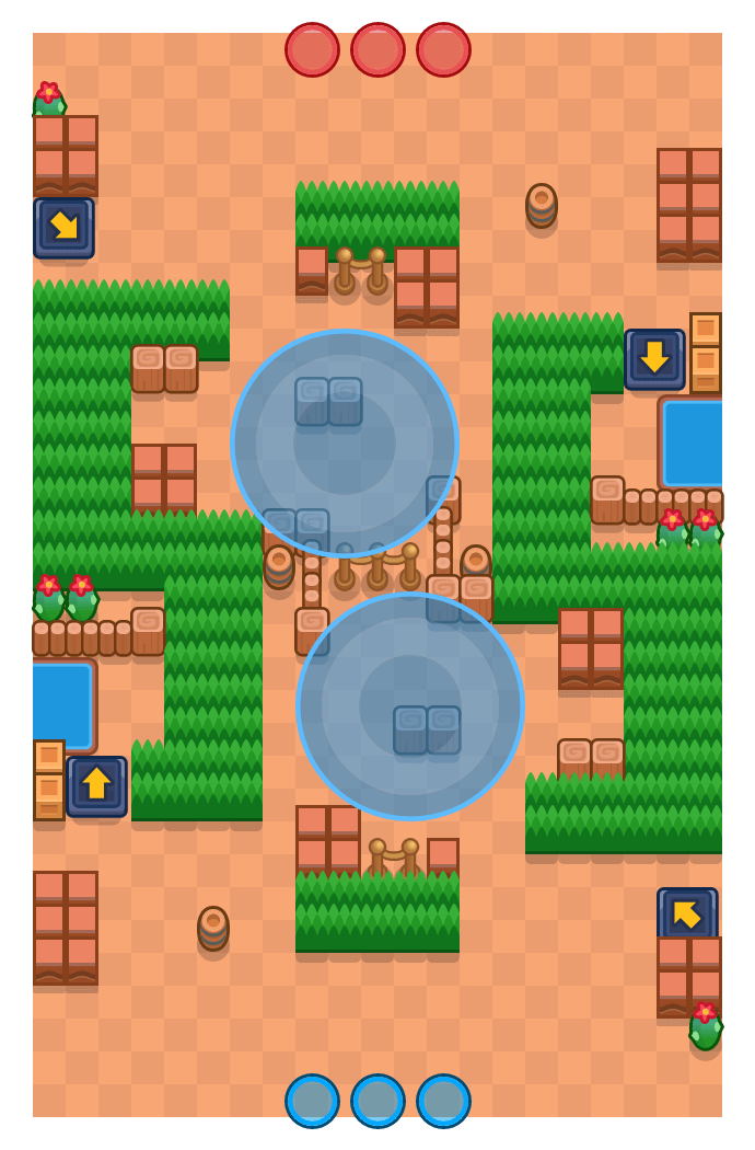 Quick Travel Brawl Stars map