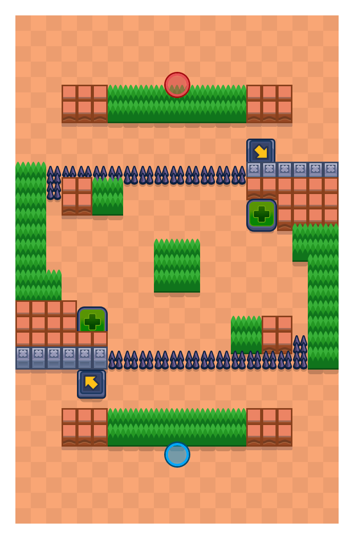 The Great Mighty Lou Brawl Stars map