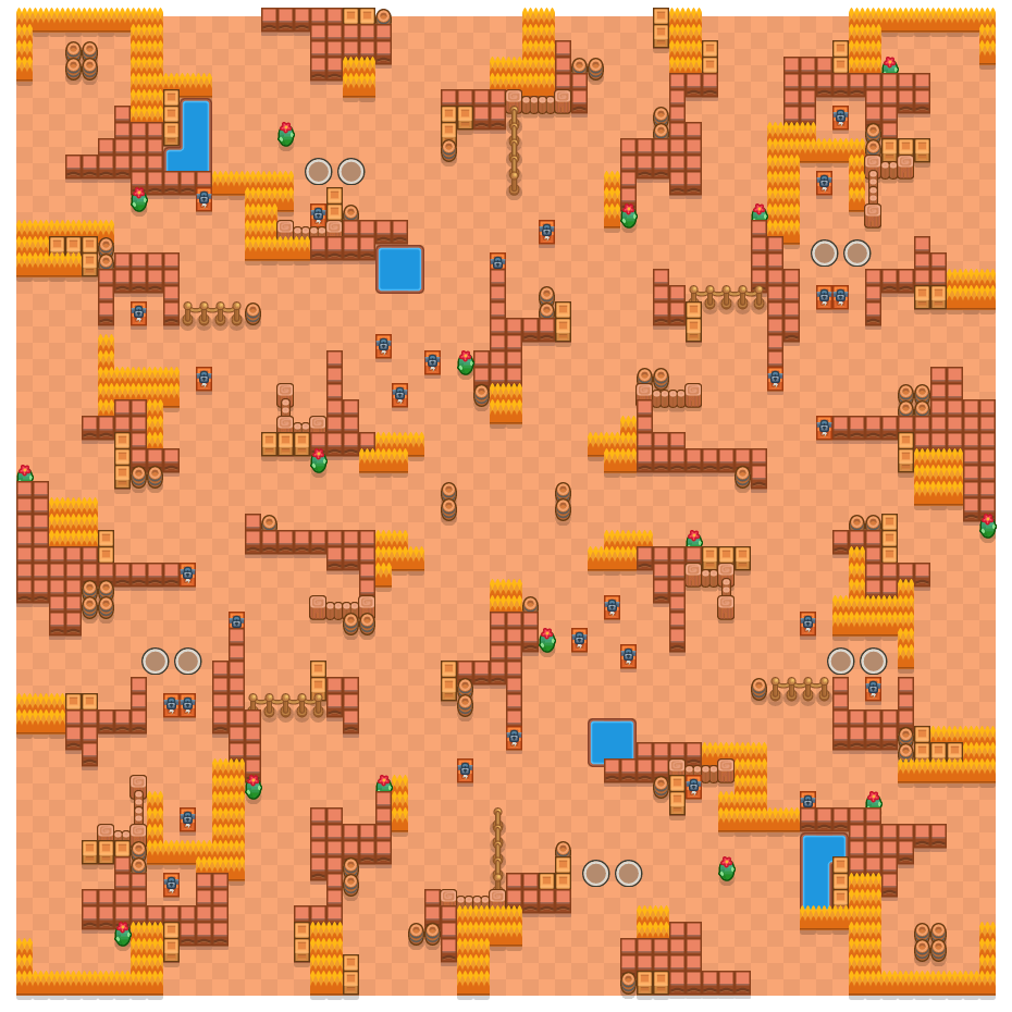 Victor Valley Brawl Stars map